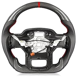 TESFEEL Carbon Fiber Heated Steering Wheel for