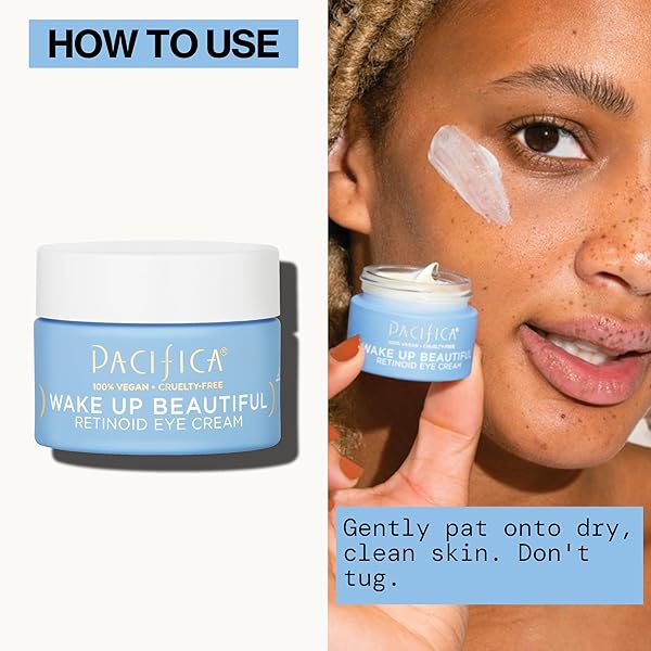 PACIFICA, EYE CREAM WAKE UP BEAUTIFUL RETINOID, 0.5 FL OZ