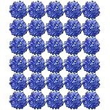 FagusHome Silk Hydrangea Heads 30 Pcs Artificial