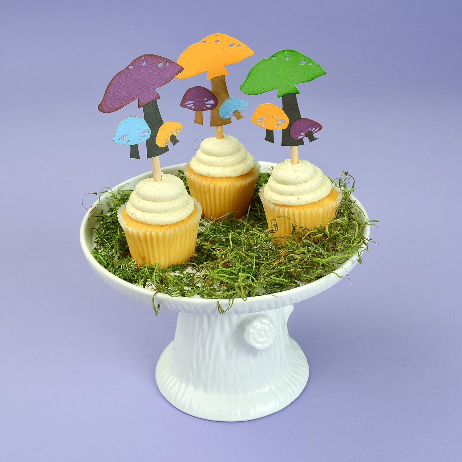 Sizzix Thinlits Die 663420 Mushroom Wreath by Jessica Scott, Multi Colour, One Size - Image 5