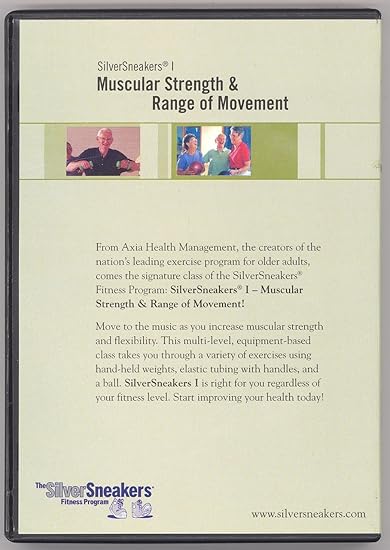 Amazon Com The Silver Sneakers Fitness Program Dvd Muscular