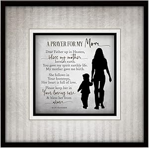 Dexsa Prayer for My Mom Simple Expressions Wood Plaque with Easel