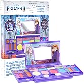 Disney Frozen Makeup Palette, Fold-Out with Lip Gloss &amp; Eyeshadow | Kids Makeup Toys Kit for Girls, Kids Makeup Set Washable Real, Birthday Gift