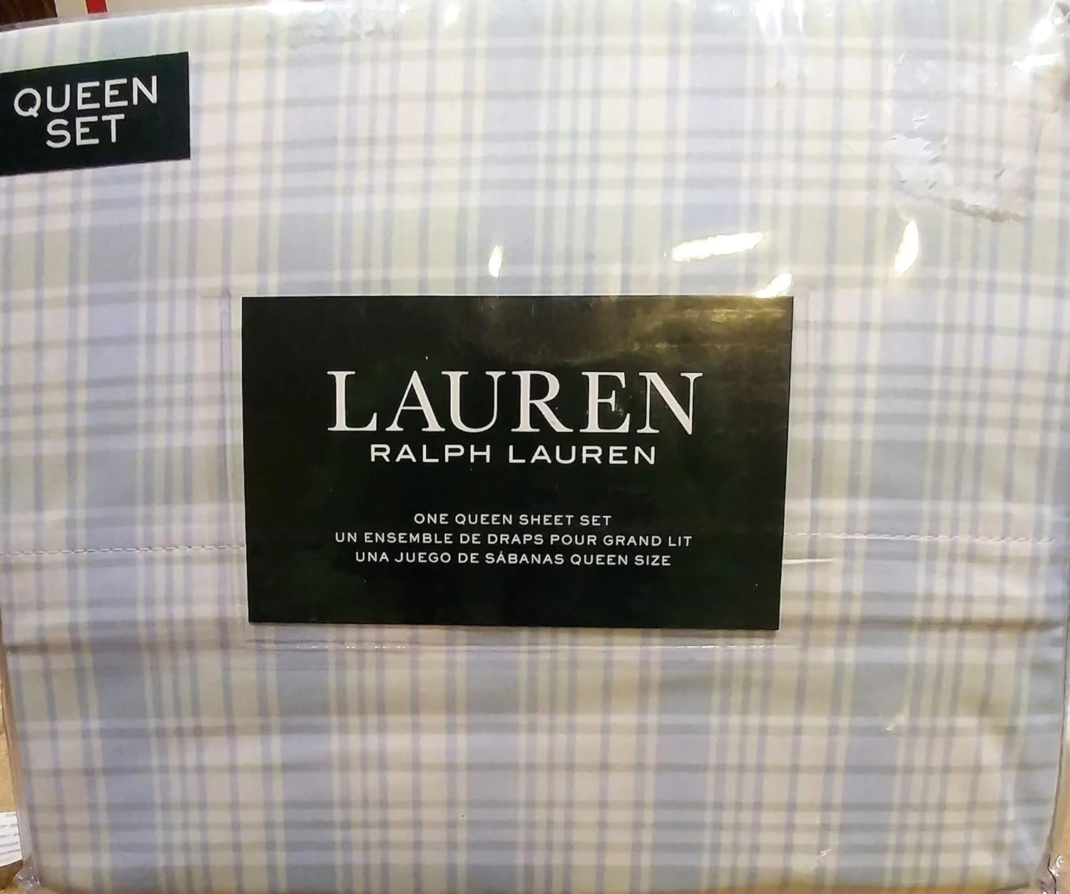 ralph lauren gingham sheets