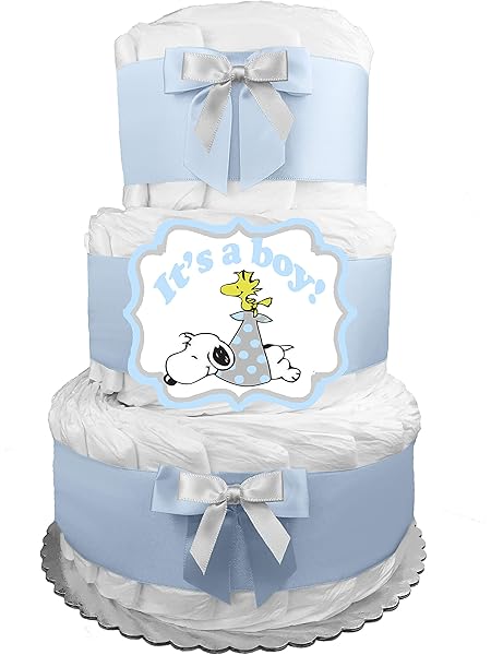 its a boy diaper cake
