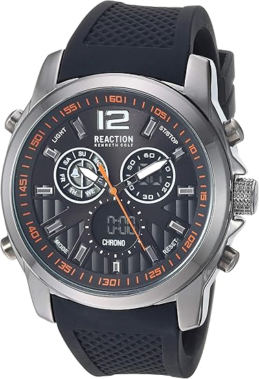 kenneth cole reaction analog digital watch manual