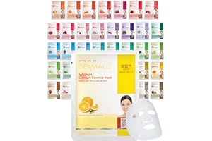 DERMAL 39 Combo Pack Made in Korea Facial Mask – 20+ Years of K-Beauty Experience, Premium Quality Korean Sheet Masks for Daily Skincare Routine