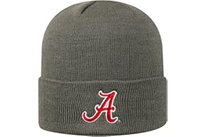 Top of the World NCAA Men's Cuffed Knit Hat Charcoal Icon