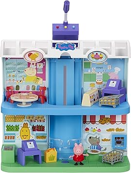 Peppa Pig - Playset Centro Comercial con figura: Amazon.es: Juguetes y juegos