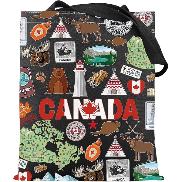 Quebec Tote Bag, Travel Tote Bag, Old Quebec Shoulder Bag