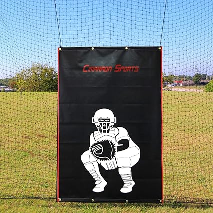 Vinyl baseball backstop Clearance