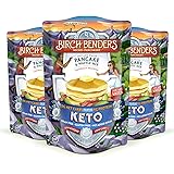 Keto Pancake & Waffle Mix by Birch Benders, Low-Carb, High Protein, Grain-free, Gluten-free, Low Glycemic, Keto-Friendly, Mad