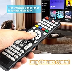 (Pack of 2) Universal TV Remote Compatible for