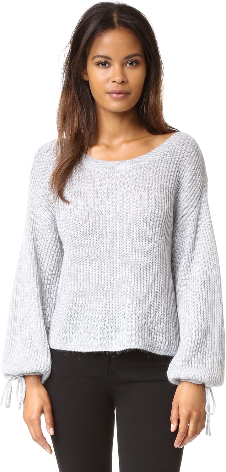 Amazon.com: Ella Moss Women's Lesya Sweater, Heather Grey, Large: Clothing