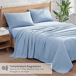 Casa Platino Split King Sheets for Adjustable Bed