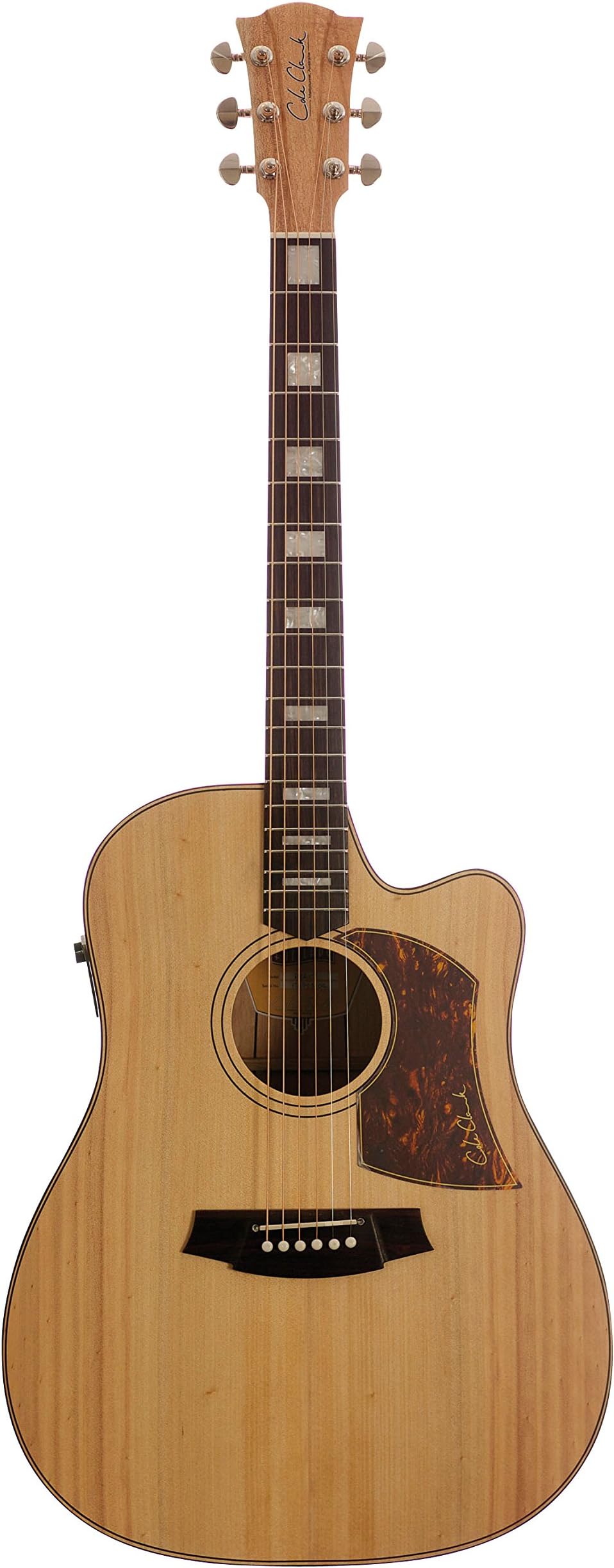 Cole Clark Fat Lady 2 CW Bunya/Maple Dreadnought Acoustic Guitar