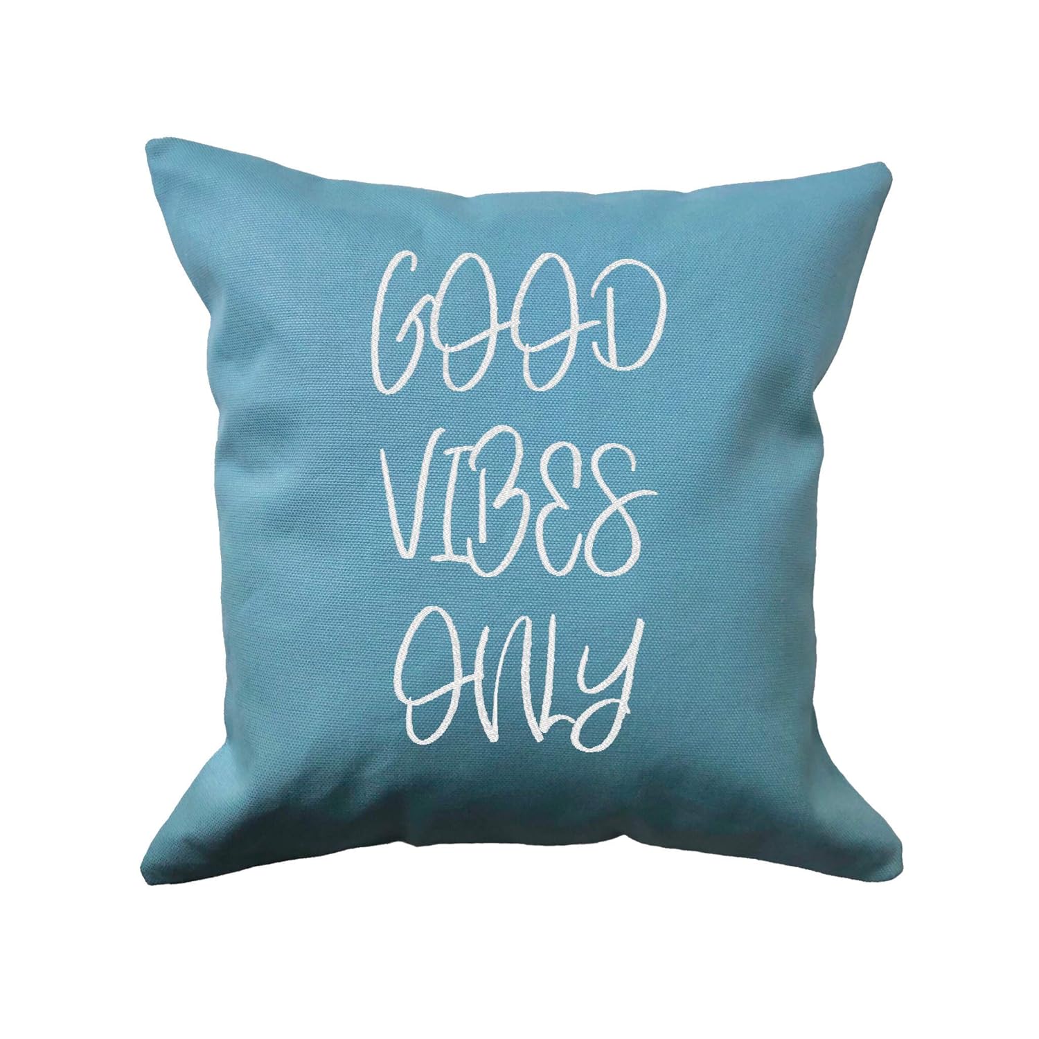 Good vibes only pillow, throw pillow, couch pillow