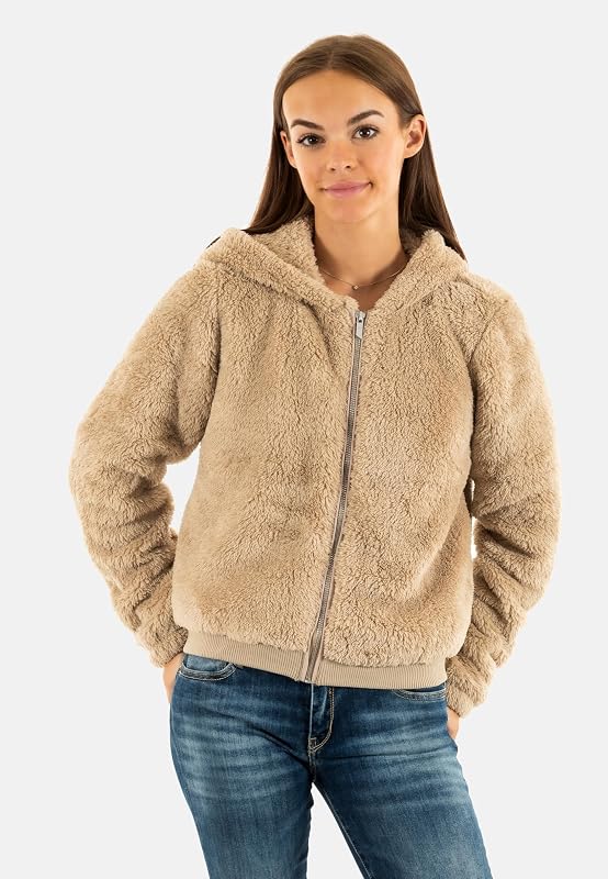 Bestseller A/S ONLNEWANNA Contact Sherpa Jacket CC OTW Giacca Humus, M, Humus, M