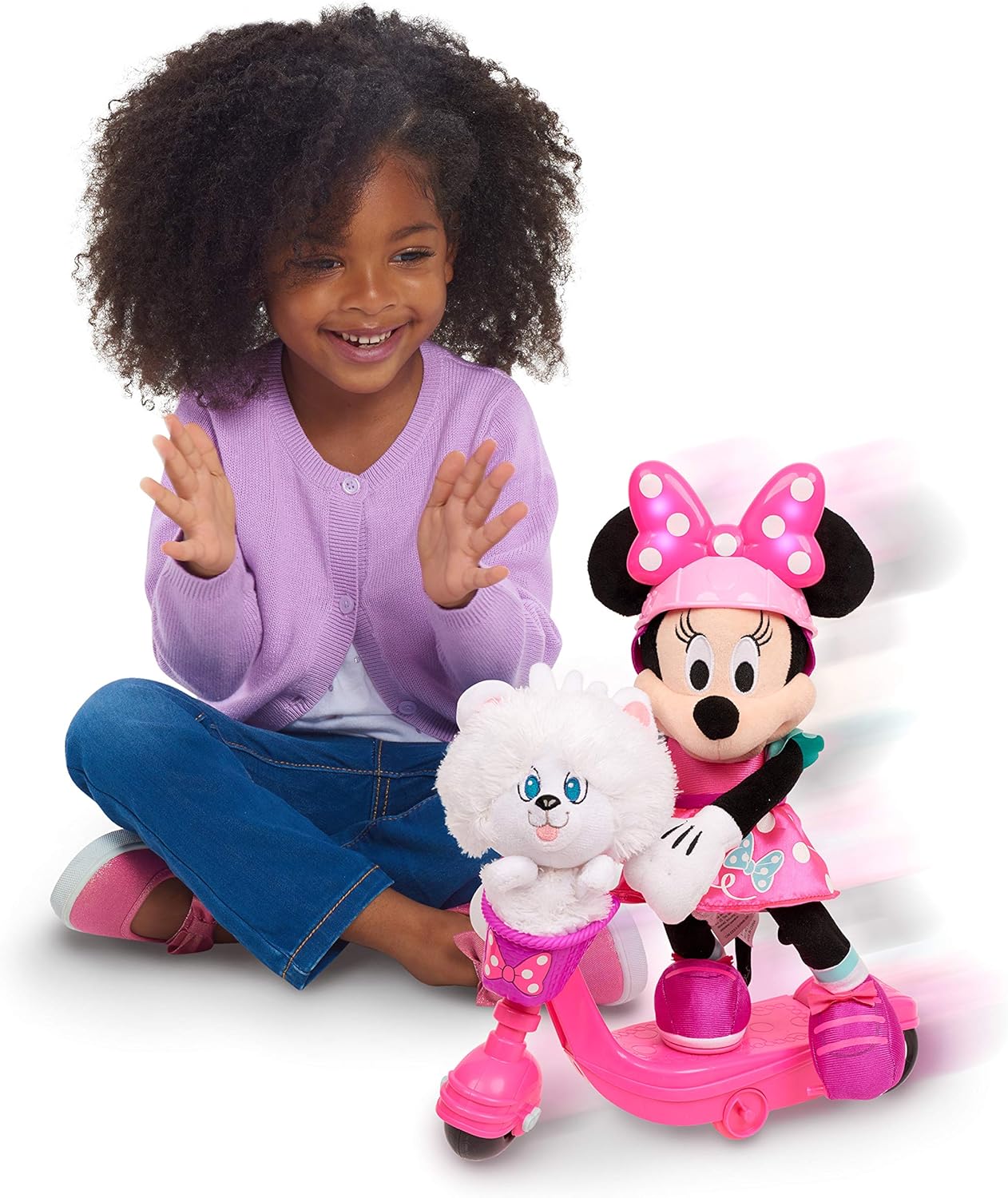 minnie mouse sing and spin scooter