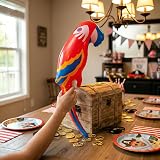 HENBRANDT Inflatable Parrot 48cm Party Bag Filler Toy Fun Decoration view 5