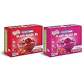 Simply Delish Natural Jel Dessert Sugar Free Variety Pack Strawberry and Rasberry, 2 CT