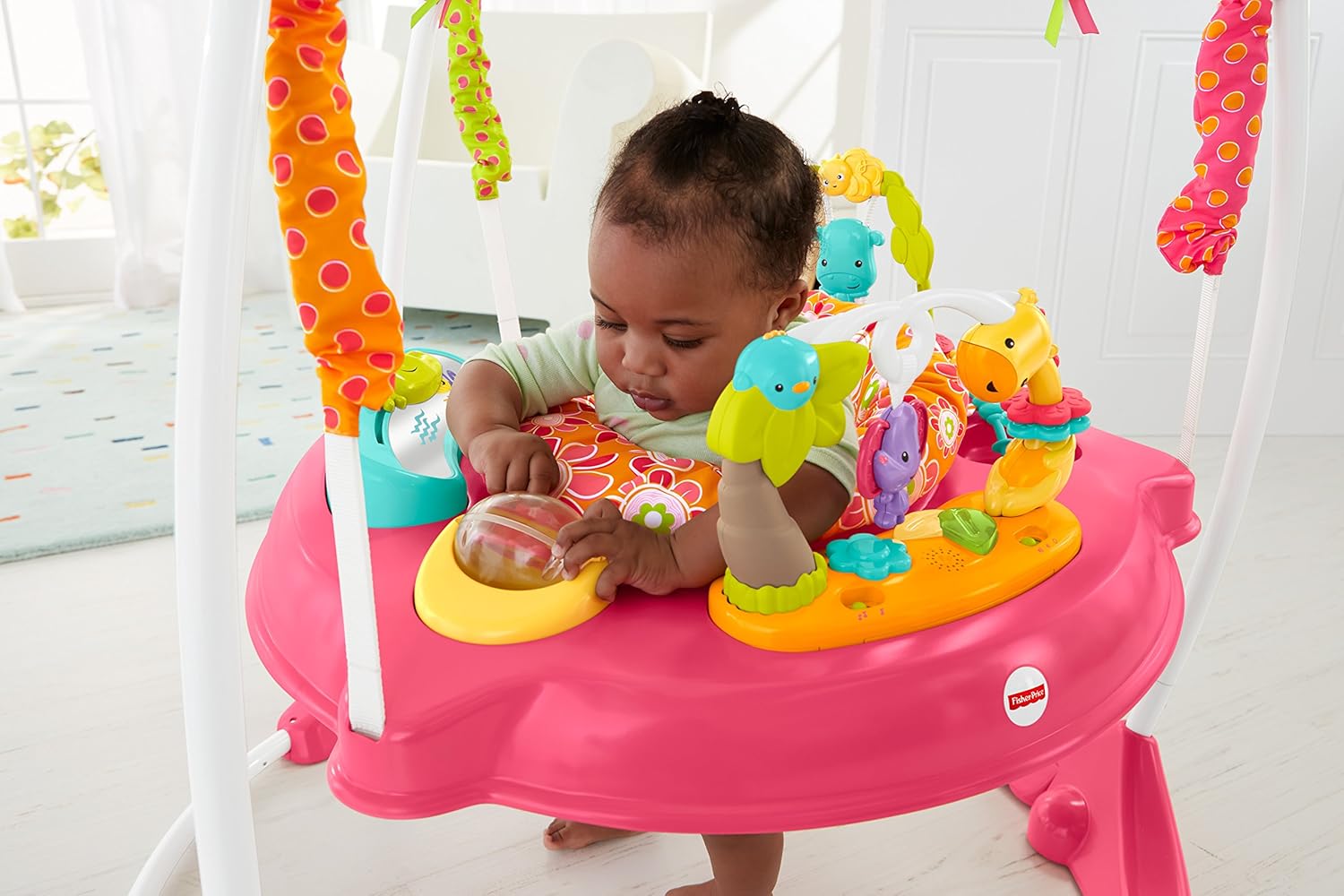 Fisher-Price Jumperoo: Pink Petals : Baby