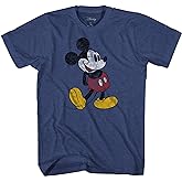 Disney Mickey Mouse Classic Distressed Standing Boys Youth T-Shirt