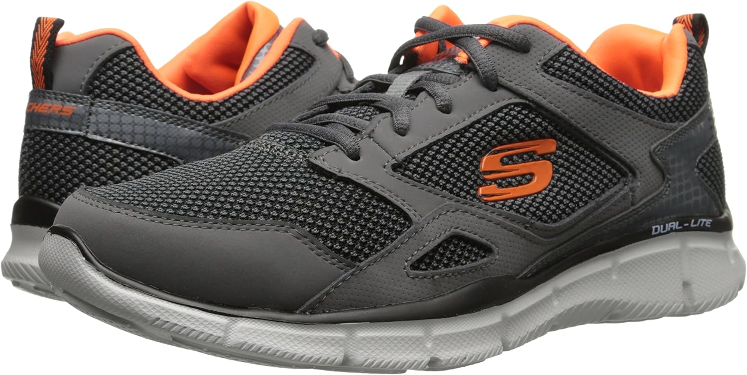 skechers equalizer hombre gris