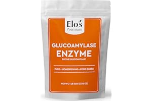 Glucoamylase Enzyme (1lb)| Packed in Canada| 100% Pure Food Grade Enzyme Formula| Increase Attenuation| Used for Fermentation