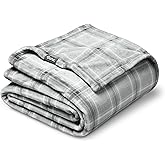 Bare Home Fleece Blanket - King Size - Ultra-Soft Lightweight for Bed, Sofa, and Couch - Luxury Microplush - Cozy Warm Blanket (King, Tartan Plaid)