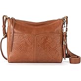 The Sak Alameda Leather Crossbody Purse - Leather Women's Handbag for Everyday & Travel - Cross Body Bag With Zipper