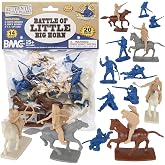BMC CTS Battle of Little Big Horn Plastic Army Men - 20pc Sioux &amp; Cavalry Figure