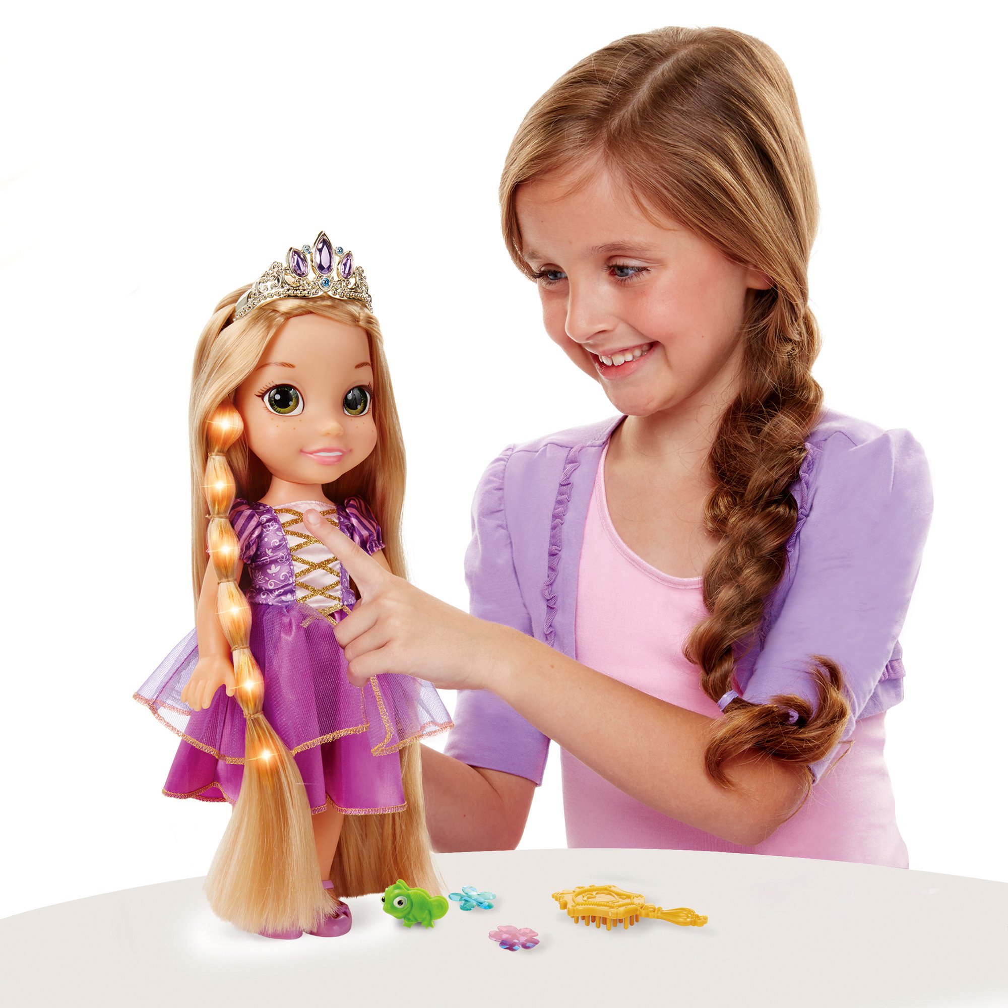Disney Tangled Glow Style Rapunzel Toddler Doll 39897468167 | eBay
