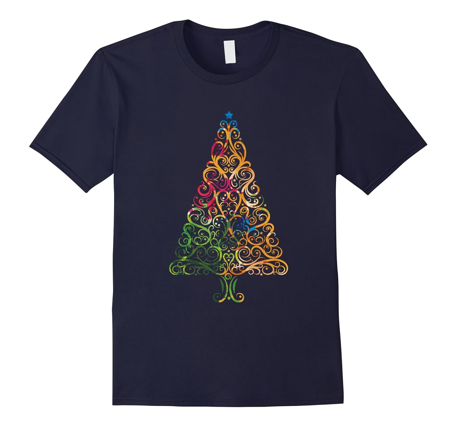 Colored Life is Really Good Christmas Tree for Adults Kids-Rose