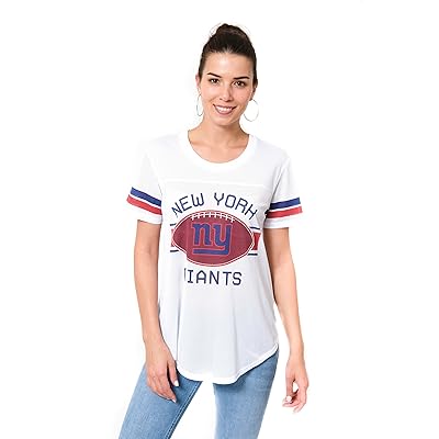 ICER Brands NFL Women's Jersey T-Shirt Mesh Varsity Dominican