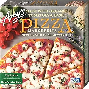 Amy's Margherita Pizza, Frozen Pizza, 13 Oz