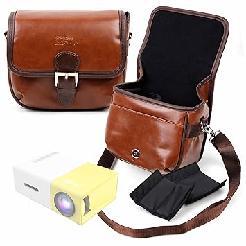 DURAGADGET Bolsa Profesional marrón con Compartimentos para ...