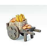 Fontanini by Roman Inc., Bread Cart, 5" Village Collection, Nativity Figure and Accessories, Hand Sculpted and Painted