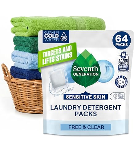Amazon.com: Seventh Generation Laundry Detergent Packs, Ultra