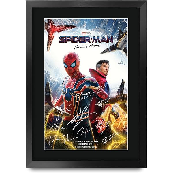Amazon.com: HWC Trading Spider-Man: No Way Home Movie Poster Tom
