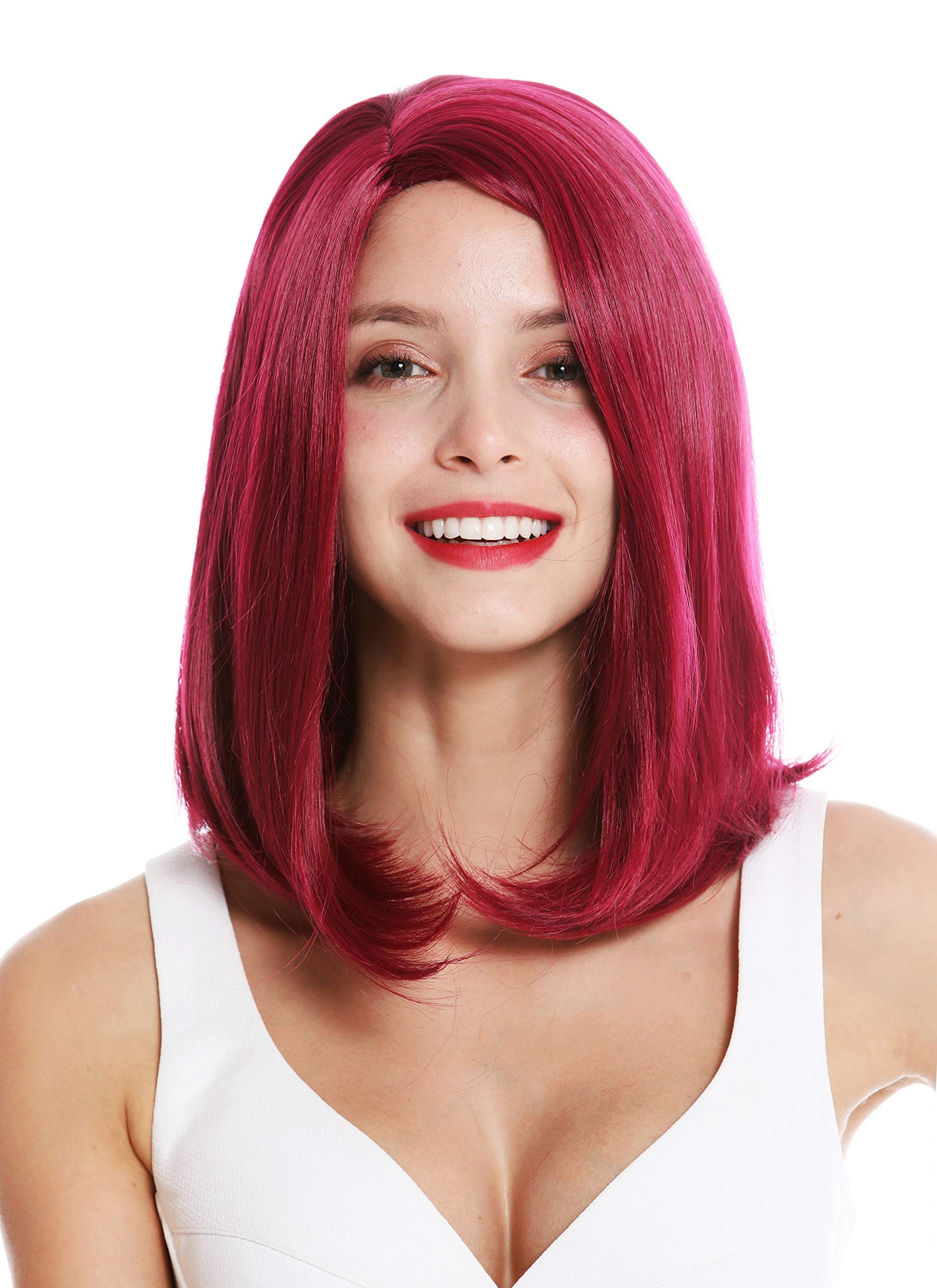 WIG ME UP - GFW3086-M118 women's quality wig shoulder length sleek parting red