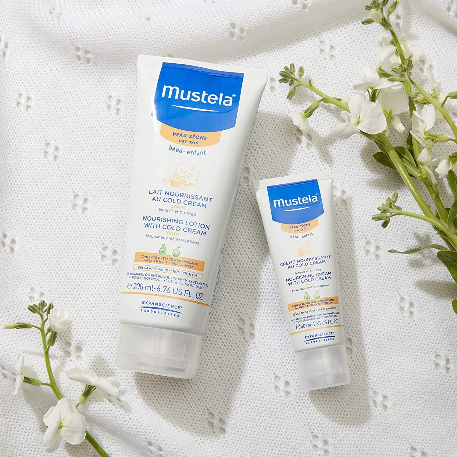 nourishing cream with cold cream mustela