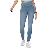 Origiwish Womens High Waisted Jeggings Stretchy Skinny Jeans Pull On Tummy Control Leggings with Pockets
