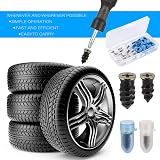 Zocipro 60Pcs Tyre Repair Kit Rubber Nails with Screwdriver S/L 6x12mm 7x15mm view 4