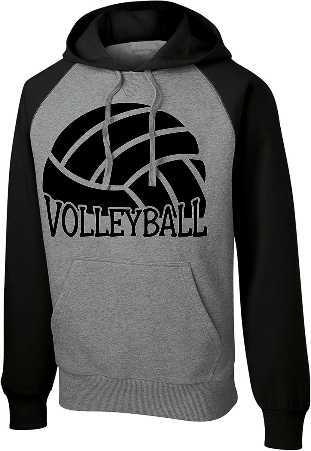 Amazon.com: Volleyball Raglan Hoodie: Clothing