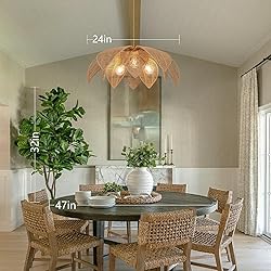 WYYSDWNE Farmhouse Chandeliers for Dining