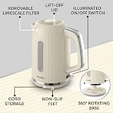 Breville Bold Vanilla Cream Electric Kettle 1.7L 3kW VKT223 view 5