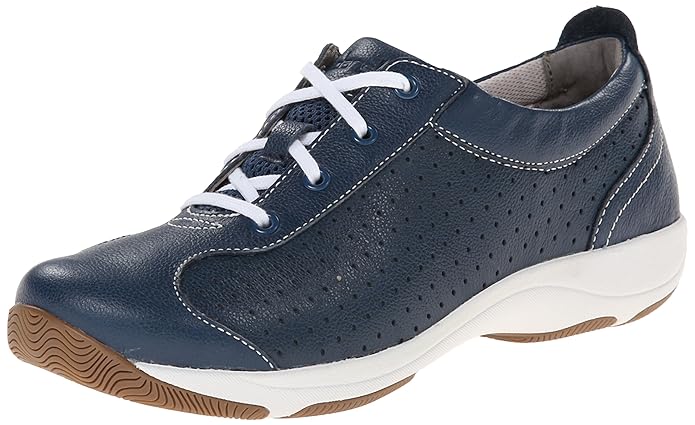 Buy Dansko Women�s Hillary Fashion Sneaker, Navy Leather