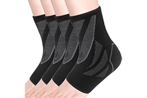 CYCLXY Ankle Guards,2 Pairs Ankle Brace for Women & Men,Ankle Compression Sleeve,Volleyball Ankle Support Brace for Women & Men,foot support brace for pain,plantar fasciitis compression socks for women & Men