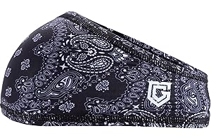 Gridiron Gladiator Football Bandana - Skull Headwrap, Sports Head Wrap for Men's Workout